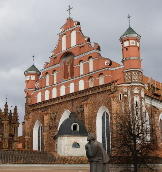 Bernardinų bažnyčios Vilniuje nuotrauka